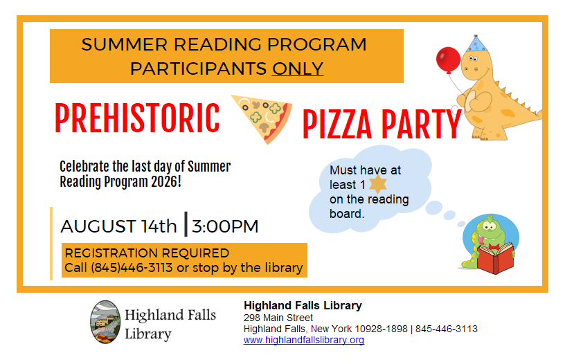 Prehistoric Pizza Party 1